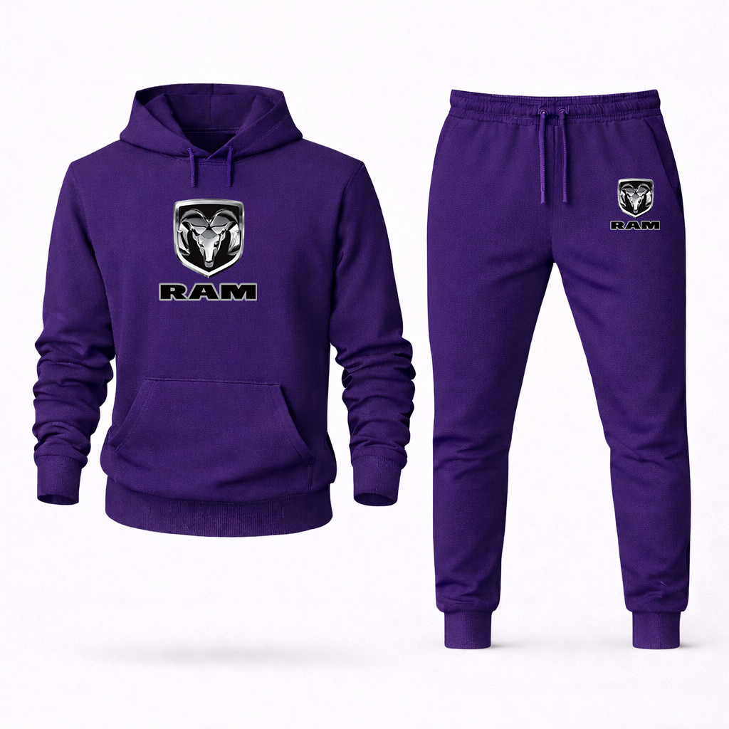 Men’s Ram Truck Logo Hoodie Joggers Set