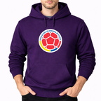 Men's Colombia National Soccer Team Pullover Hoodie