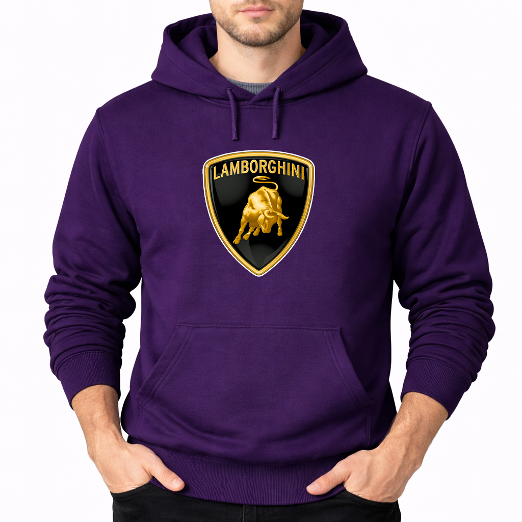 Men’s Lamborghini Car Pullover Hoodie
