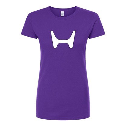 Women’s Honda Car New Round Neck T-Shirt