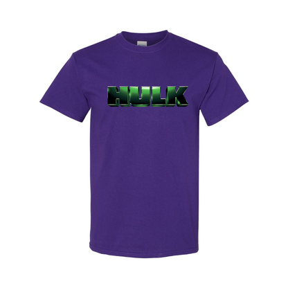 Youth Kids The Hulk Marvel Superhero Cotton T-Shirt