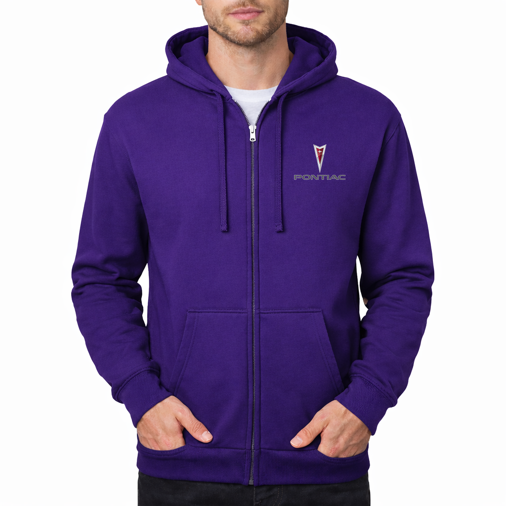 Men’s Pontiac Car Zipper Hoodie