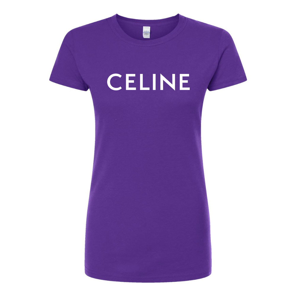 Women's Celine Round Neck T-Shirt