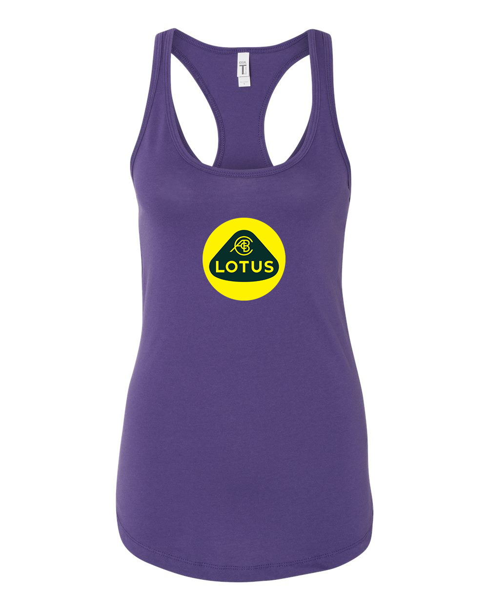 Women's Lotus Car Racerback Tank Top