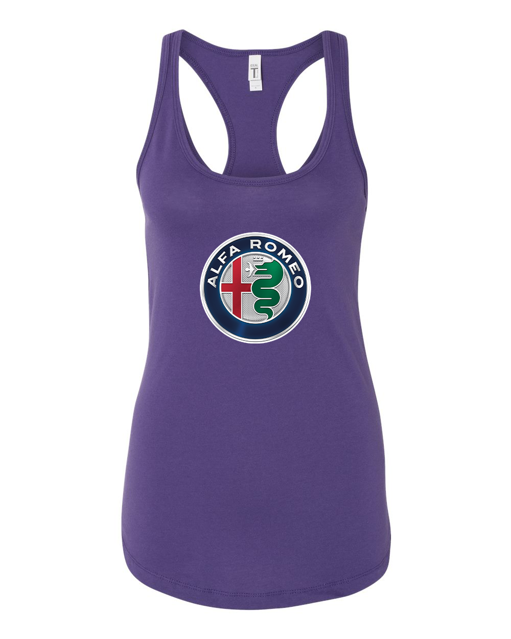 Women's Alfa Romeo Car Racerback Tank Top