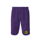 Men's DC Comics Batman Superhero Athletic Fleece Shorts