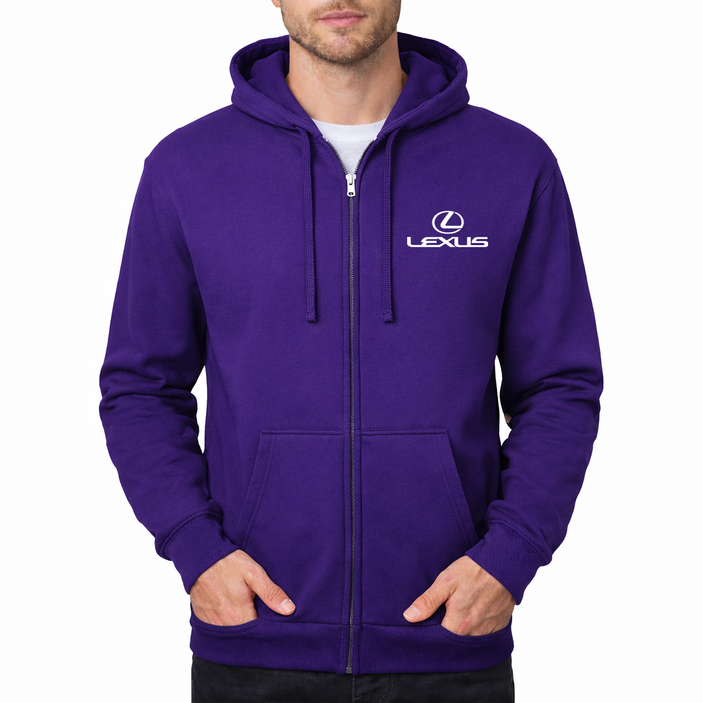 Men’s Lexus Car Zipper Hoodie