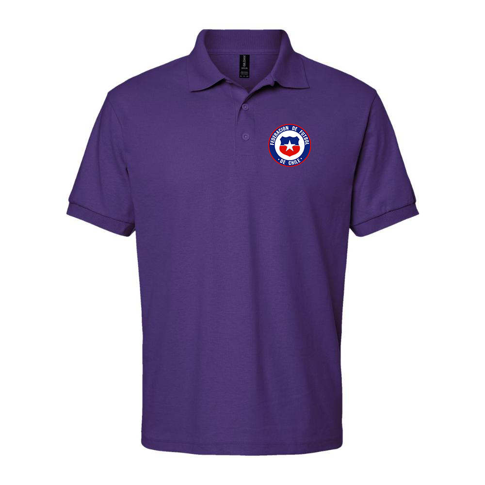 Men's Chile National Soccer Team  Dry Blend Polo