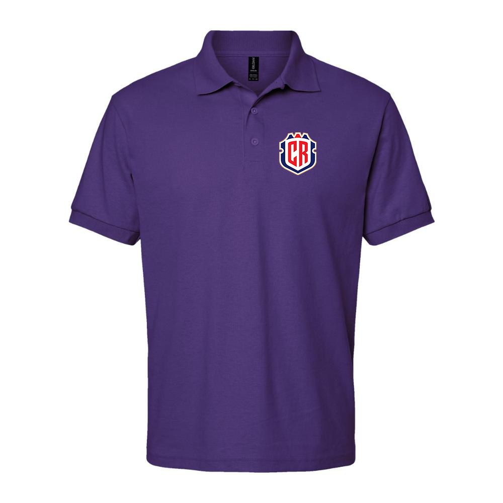 Men's Costa Rica National Soccer Team Dry Blend Polo