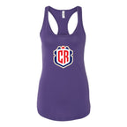 Women's Costa Rica National Soccer Team Racerback Tank Top