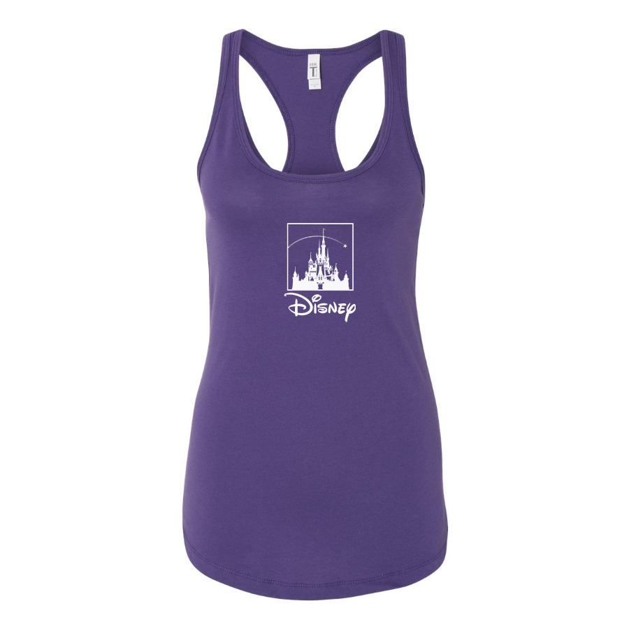 Women's Walt Disney Cartoon  Racerback Tank Top