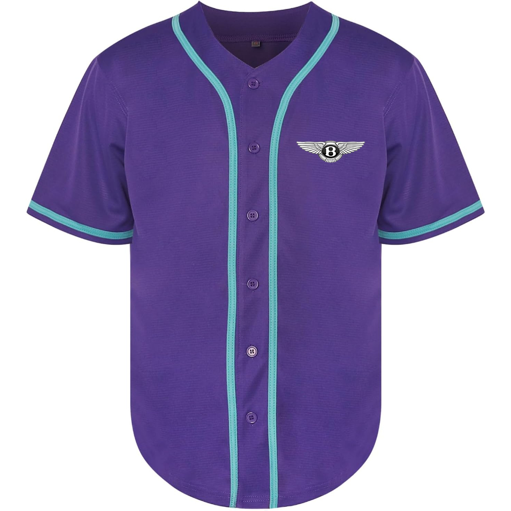 Men’s Bentley Motorsports Car Baseball Jersey