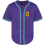 Men's Lebron James 23 Baseball Jersey