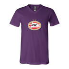 Men’s  PSV Eindhoven FC - BELLA + CANVAS - Jersey V-Neck Tee - 3005