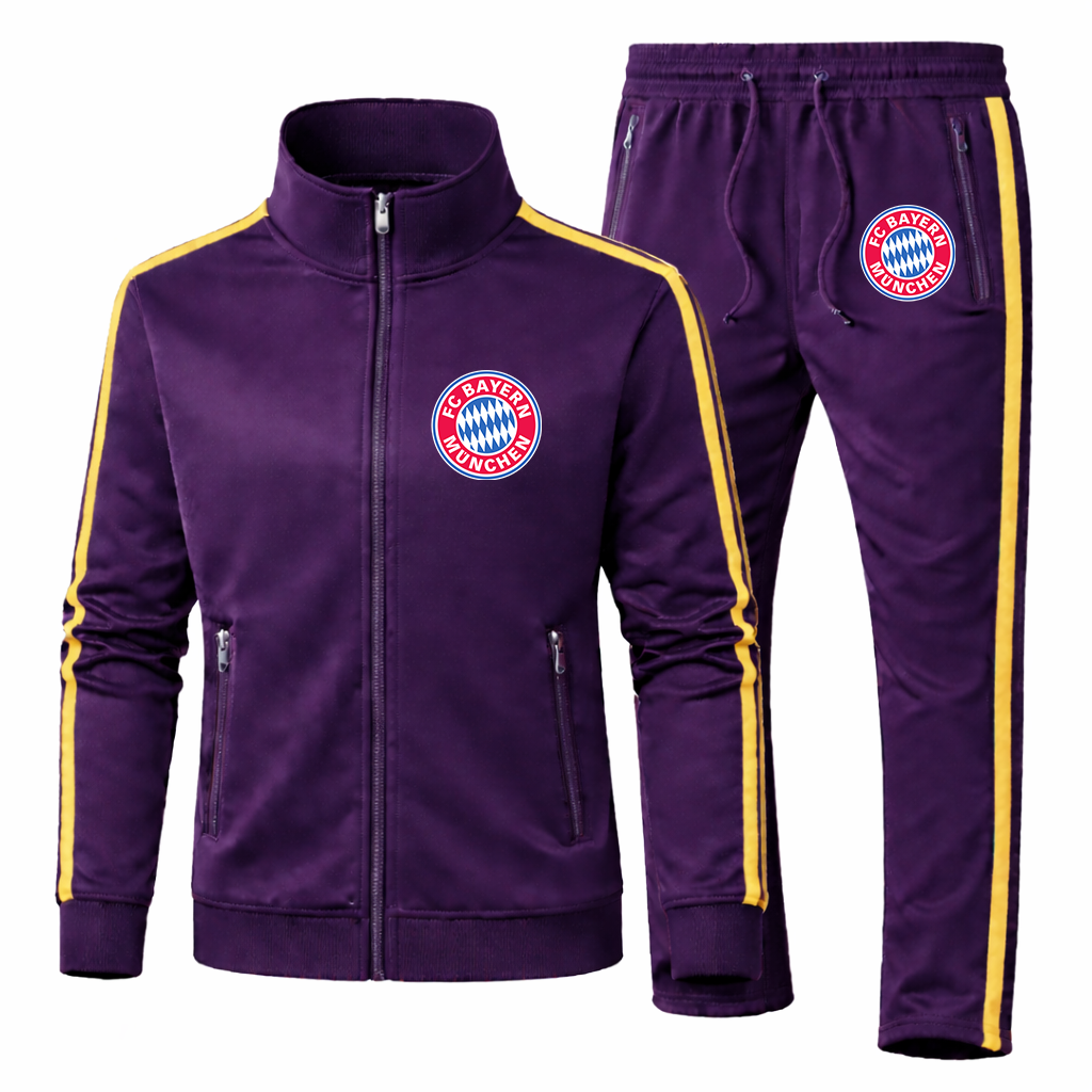 Men's F.C. Bayern Munchen Soccer Logo Dri-Fit TrackSuit