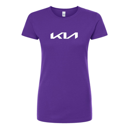 Women’s Kia Car Round Neck T-Shirt