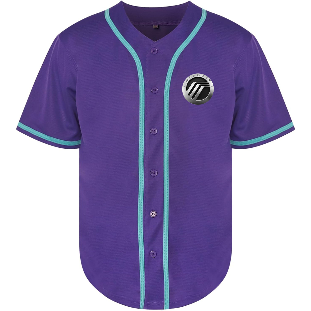 Men’s Mercury Car Baseball Jersey