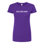 Women's Balenciaga Round Neck T-Shirt