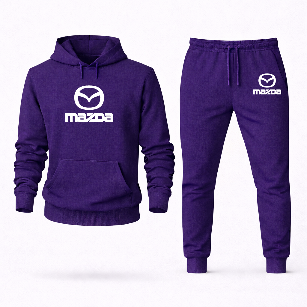 Men’s Mazda Car Hoodie Joggers Set