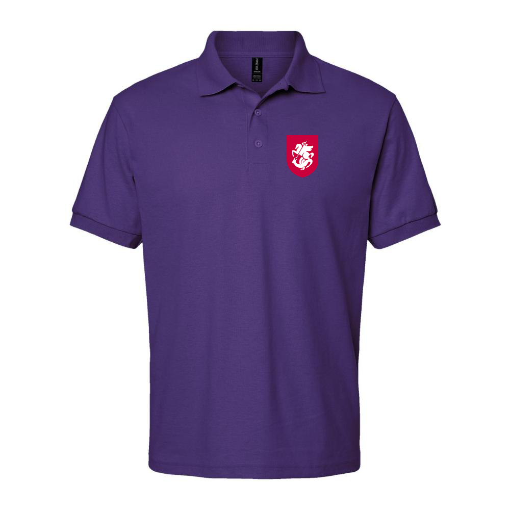 Men's Georgia National Soccer Team Dry Blend Polo