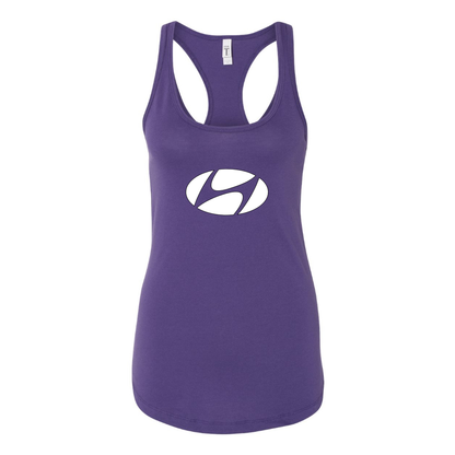 Women's Hyundai New Logo Car  Racerback Tank Top