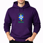 Men's Brasil National Soccer Team Pullover Hoodie