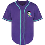 Men's Lionel Messi Face Art Soccer Baseball Jersey