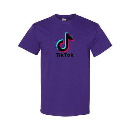 Youth Kids TikTok Social Cotton T-Shirt