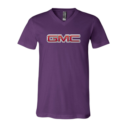 Men’s GMC Car - BELLA + CANVAS - Jersey V-Neck Tee - 3005