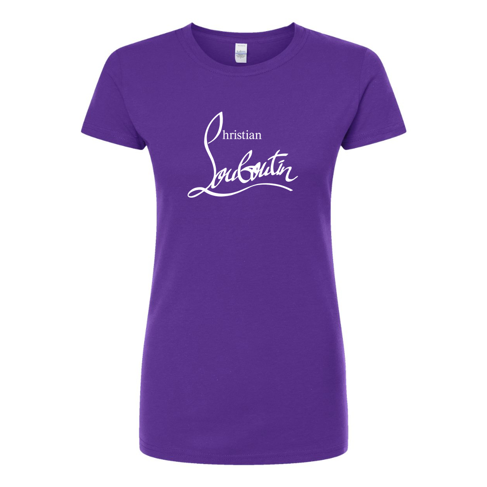 Women's Christian Louboutin Round Neck T-Shirt