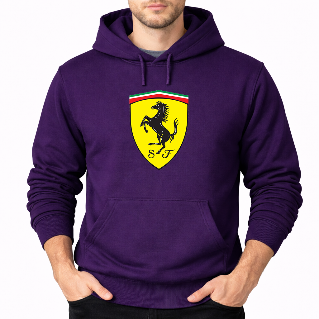 Men’s Ferrari Motorsport Car Pullover Hoodie