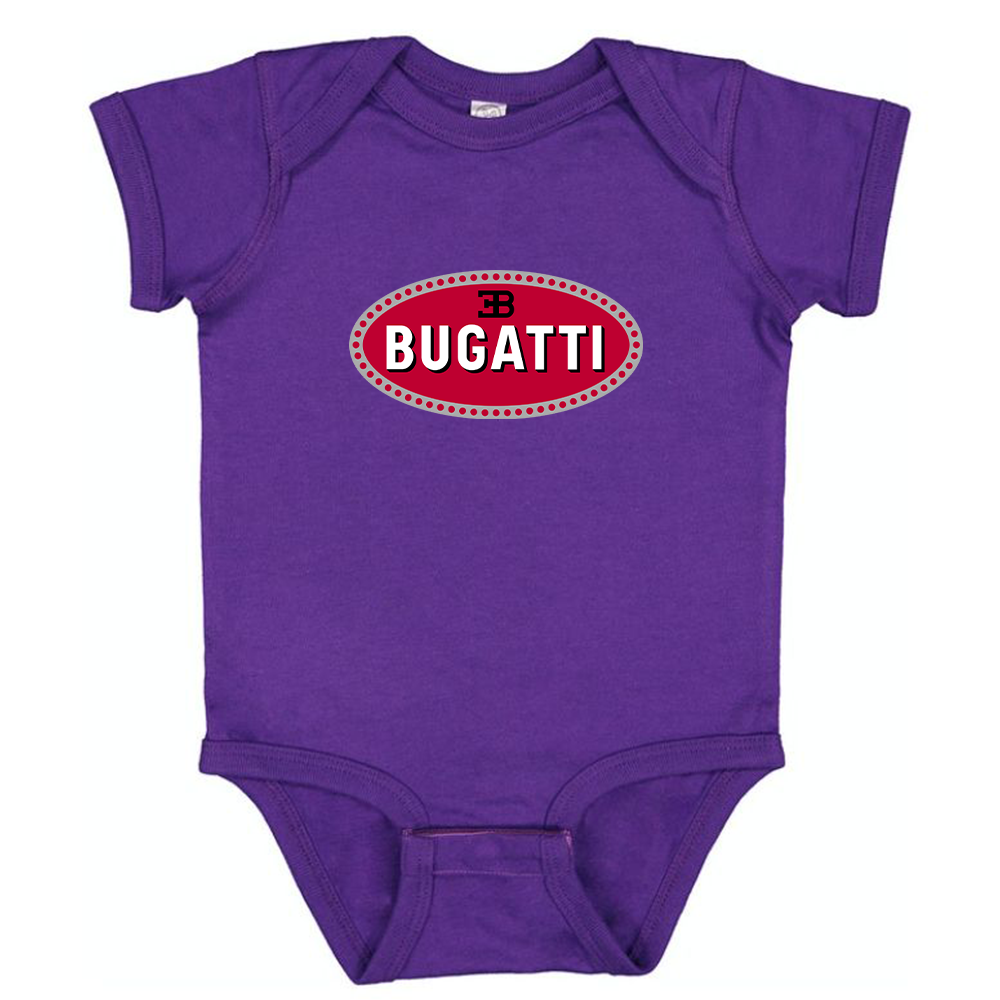 Bugatti Car Baby Romper Onesie