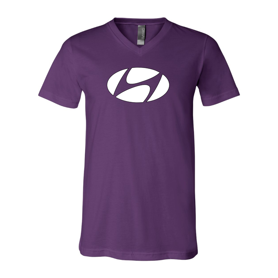 Men’s Hyundai Car NEW- BELLA + CANVAS - Jersey V-Neck Tee - 3005