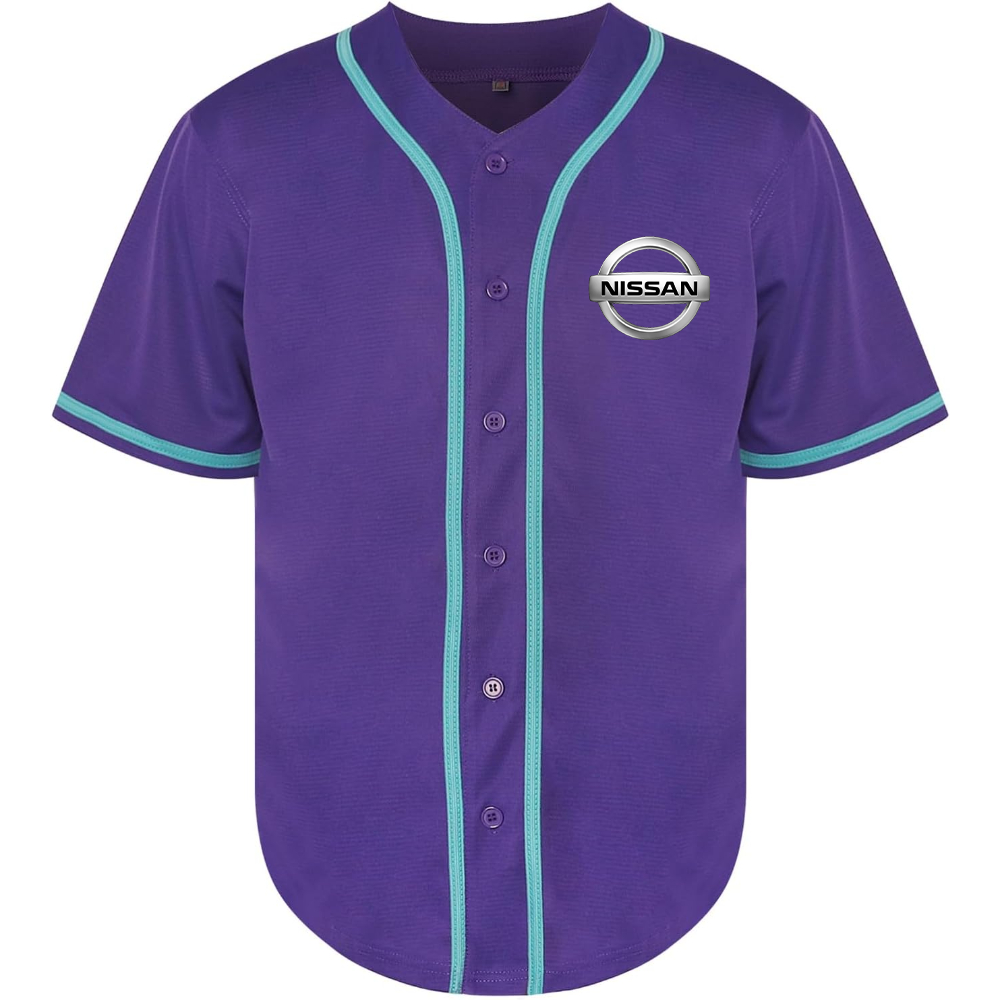 Men’s Nissan Motorsport Car Baseball Jersey