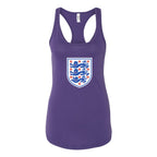 Women's England National Football Team Racerback Tank Top