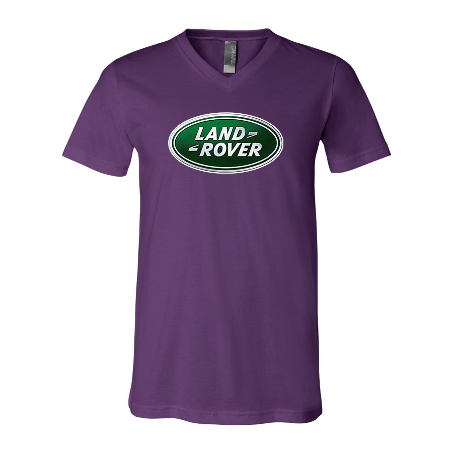 Men’s Land Rover Car - BELLA + CANVAS - Jersey V-Neck Tee - 3005