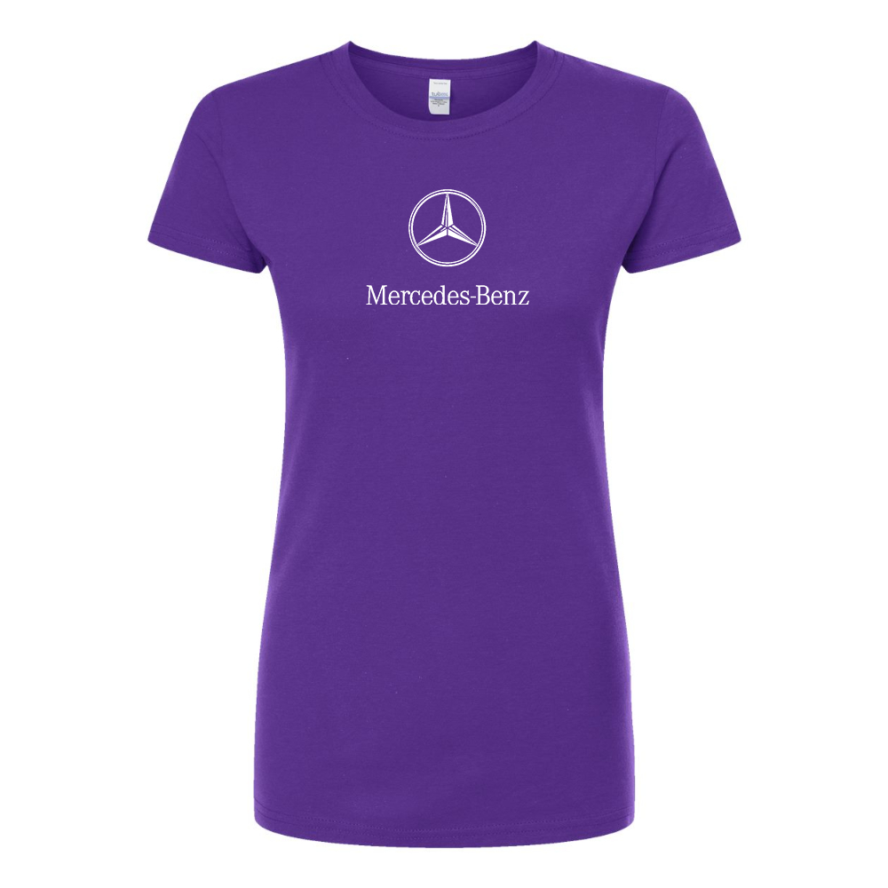 Women’s Mercedes-Benz Luxury Car Round Neck T-Shirt