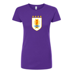 Women's Uruguay National Soccer Team Round Neck T-Shirt