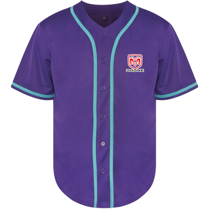 Men’s Dodge Car Baseball Jersey