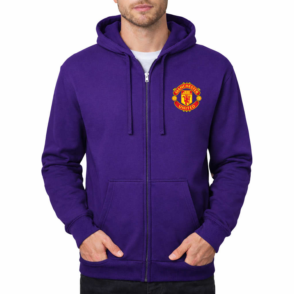 Men’s Manchester United Soccer Zipper Hoodie