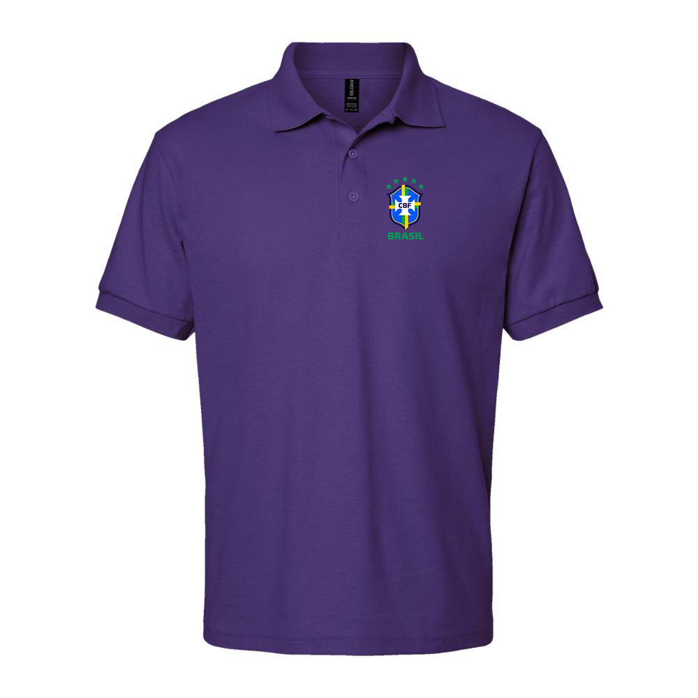 Men's Brasil National Soccer Team Dry Blend Polo