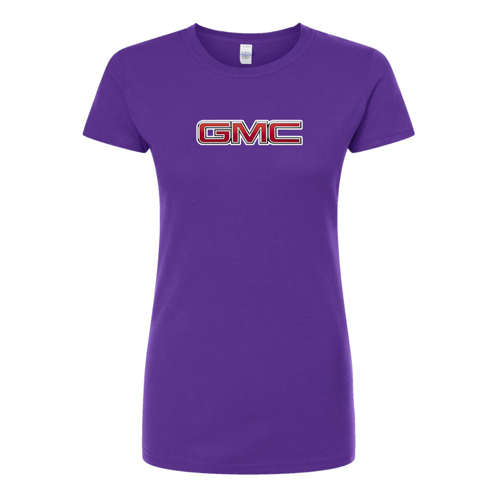 Women’s GMC Car Round Neck T-Shirt