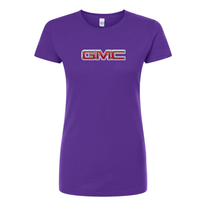 Women’s GMC Car Round Neck T-Shirt