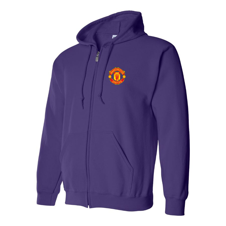 Men’s Manchester United Soccer Zipper Hoodie