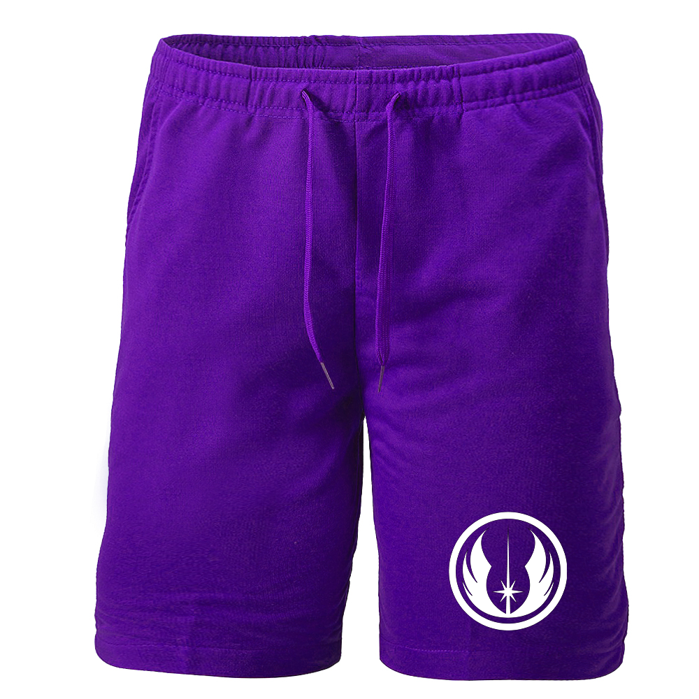 Men's Jedi Star Wars Movie Athletic Fleece Shorts