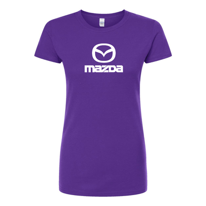 Women’s Mazda Car Round Neck T-Shirt