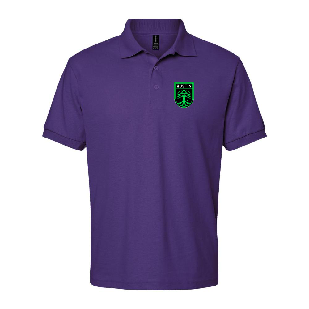 Men's Austin FC Dry Blend Polo