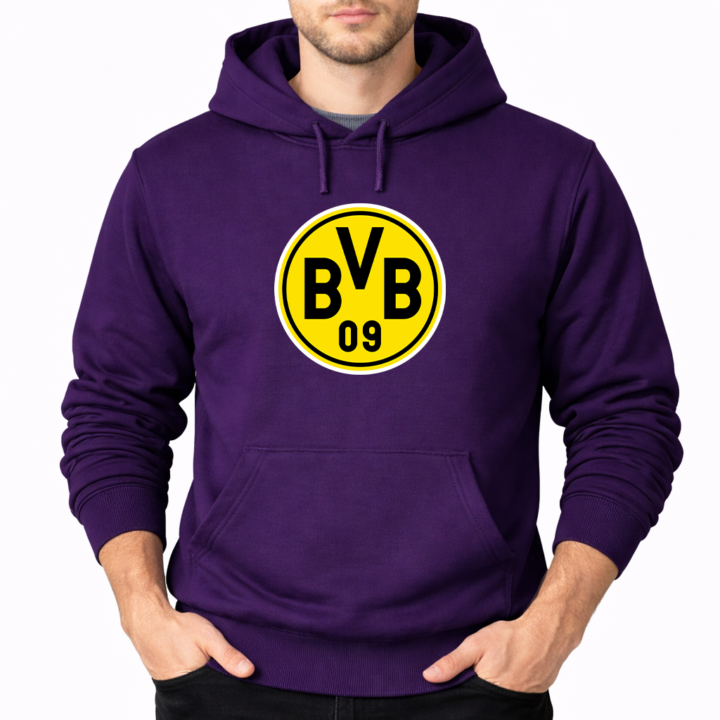 Men's Borussia Dortmund BVB FC Pullover Hoodie