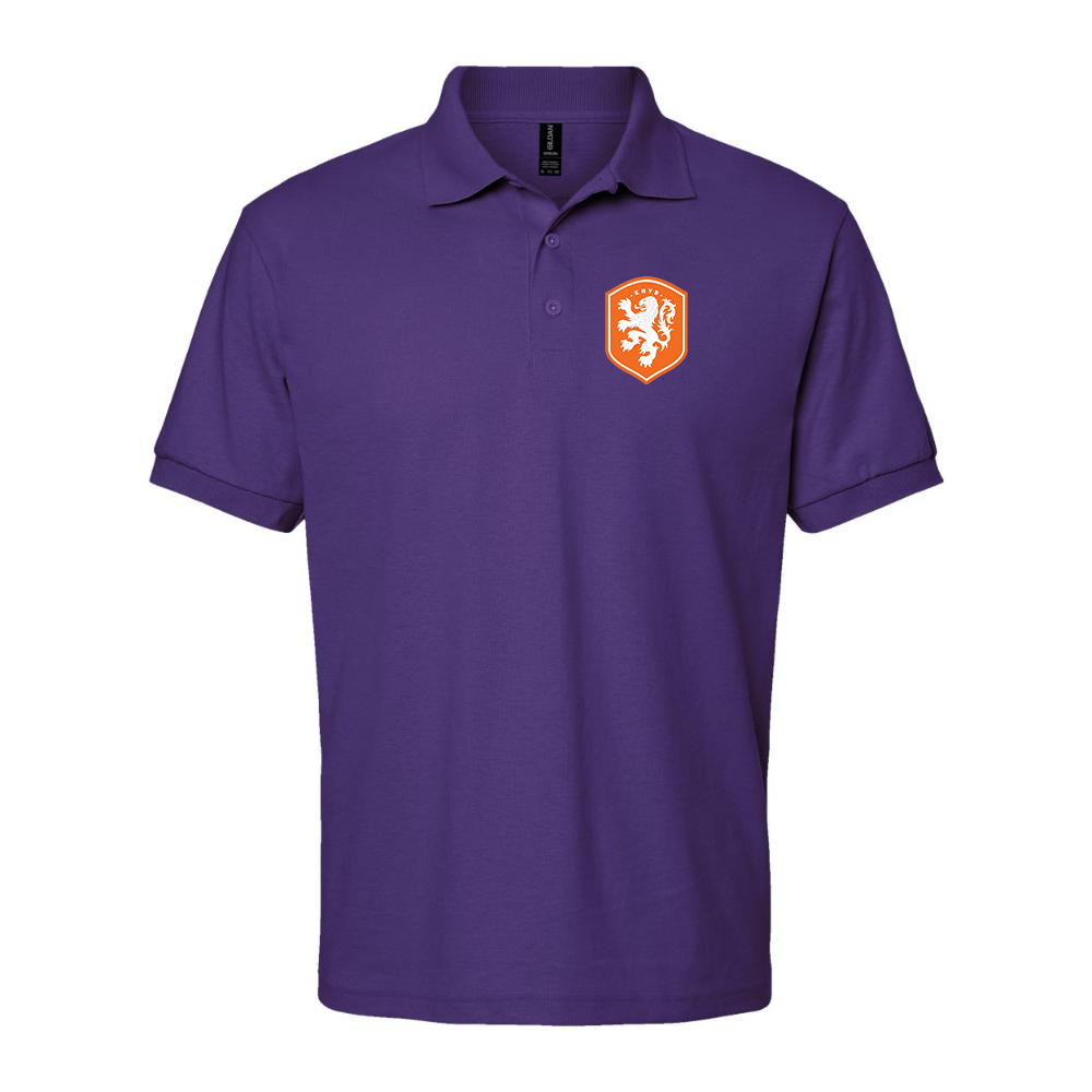 Men's Netherlands National Soccer Team Dry Blend Polo