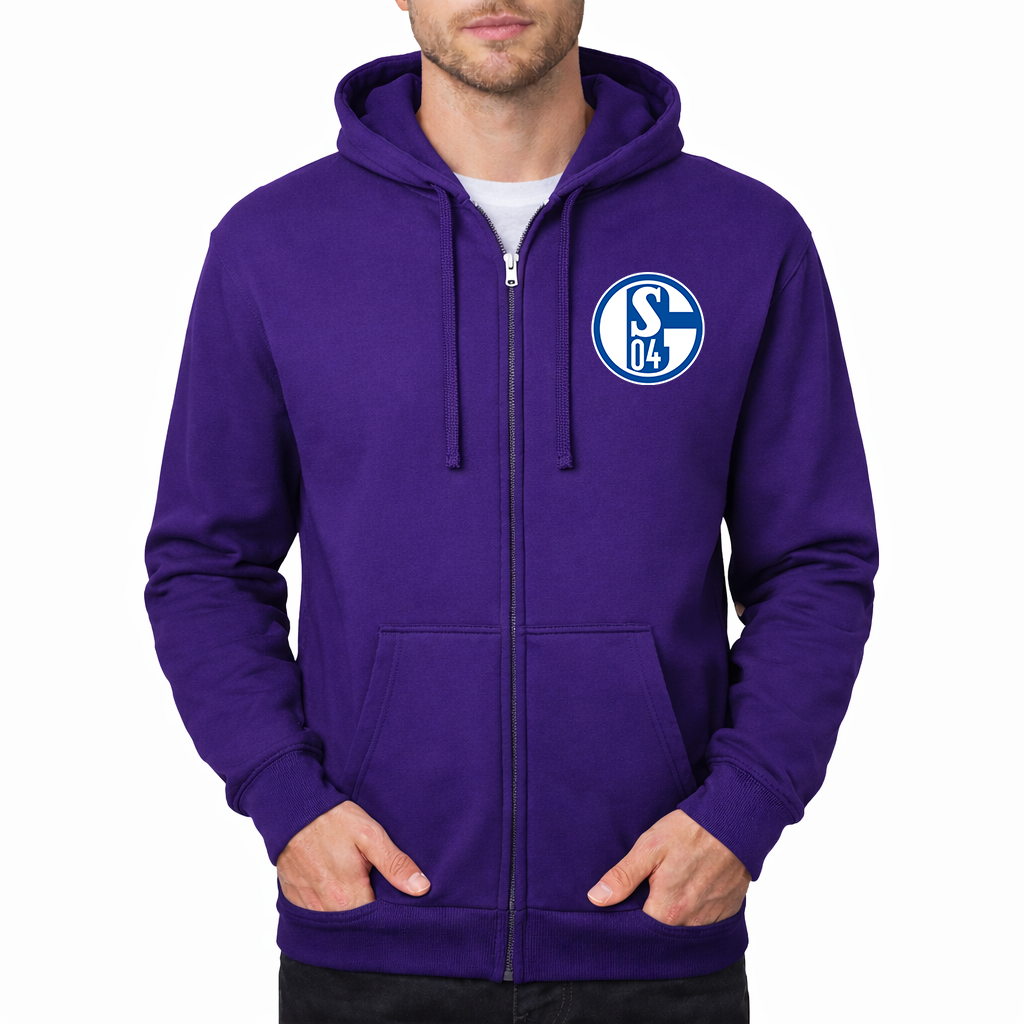 Men's Schalke 04 FC Zipper Hoodie